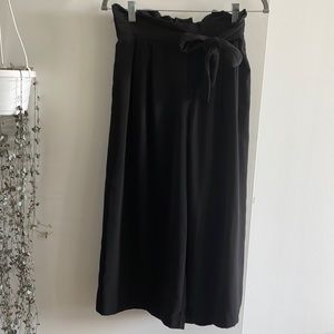 Zara Wide Leg Crop Pants
